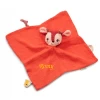 Lilliputiens - Stella La Biche - Doudou Plat Orange En Coton Biologique 25 Cm