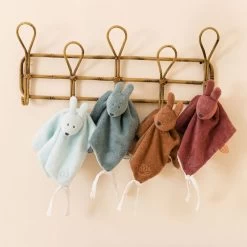 Nattou - Susie Et Bonnie - Doudou Plat Lapin éponge Vert Menthe 27 Cm -Peluches Soldes Magasin susie20et20bonnie2020plat20lapin20eponge20vert20menthe202720cm 2