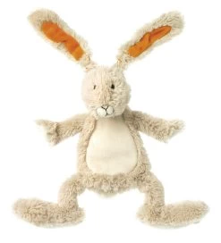 Happy Horse - Twine Le Lapin - Doudou Beige Orange 20 Cm